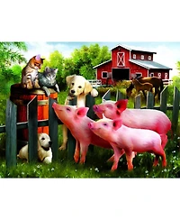 SunsOut Making New Friends 300 piece Jigsaw Puzzle for Adults