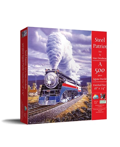 SunsOut Steel Patriot 500 piece Jigsaw Puzzle for Adults