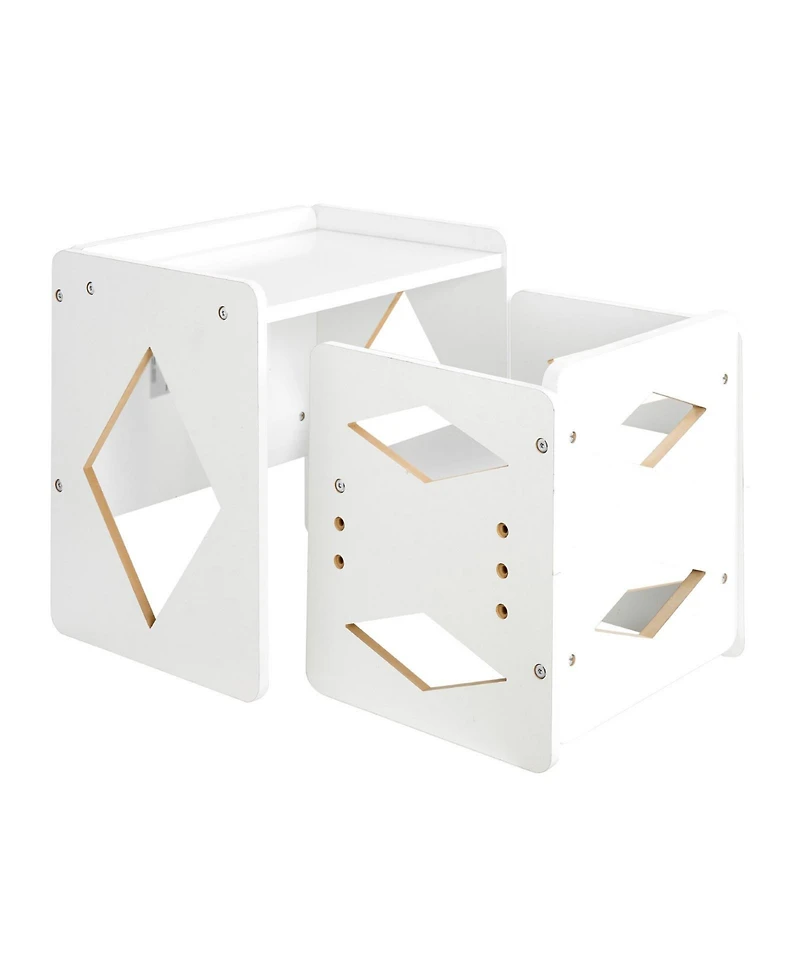 Slickblue Weaning Table and Chair Set Montessori Kids Activity Table and Chair