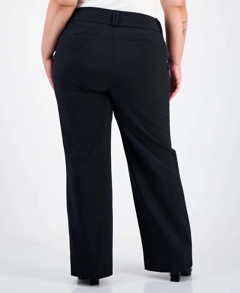 I.n.c. International Concepts Plus and Petite Curvy Bootcut Pants, Created for Macy's