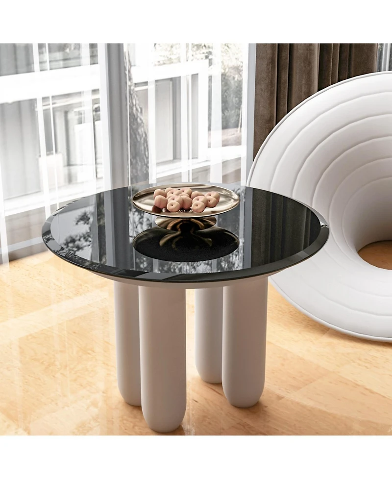 Streamdale Furniture 24" Round Tempered Glass Table Top