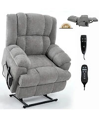 Streamdale Furniture Power Lift Recliner with Heat & Massage