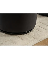 Streamdale Furniture Upholstered Swivel Barrel Dining/Accent Chair