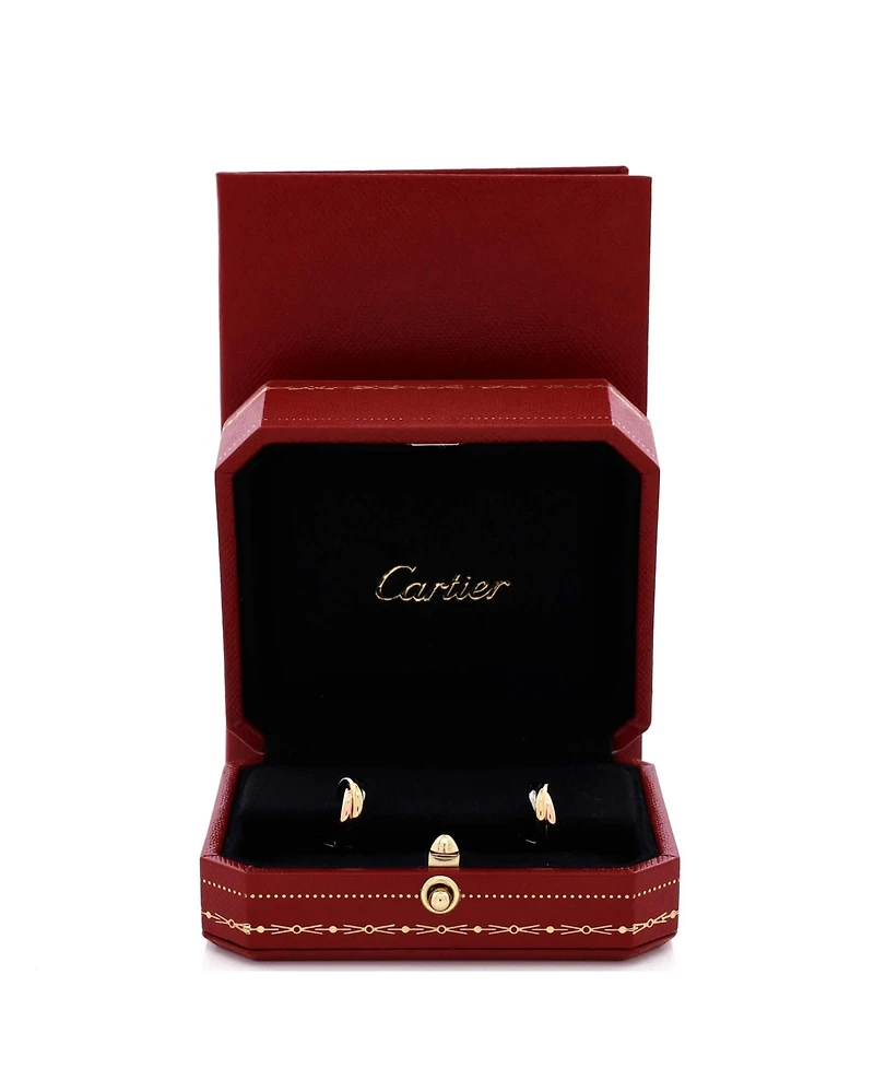 Pre-Owned Cartier Trinity Hoop Earrings