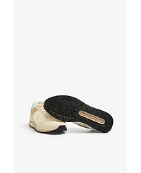 Scalpers Harry Women's Suede and Nylon Sneakers with Lace-Up Fastening