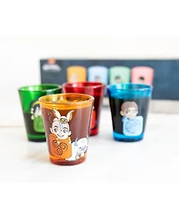 Avatar: The Last Airbender Chibi Characters 2-Ounce Shot Glasses | Set of 4