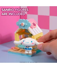 Hamee Sanrio Hello Kitty and Friends Summer Wunderland Mini Cute Water Theme Park Building Block Set Fan Gift, Party Favor, Collectible Toy