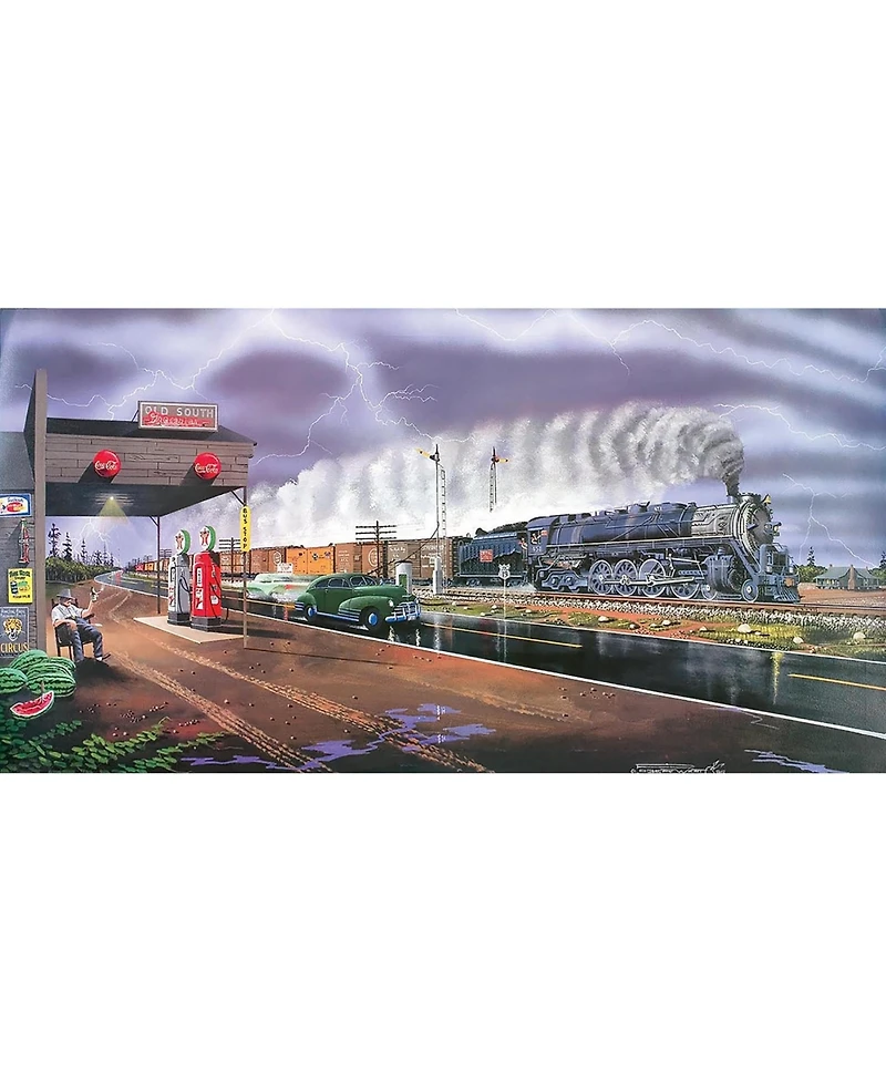 SunsOut A Rainy Night in Georgia 500 piece Jigsaw Puzzle for Adults