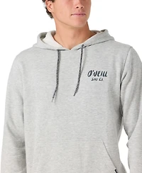 O'Neill Men's Vista Solid Screen Print Long-Sleeve Graphic Hoodie