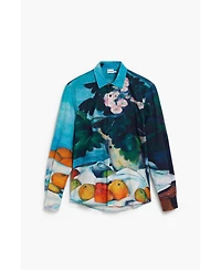 Desigual Men's Still life checkered shirt