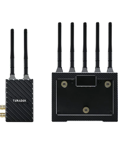 Teradek Bolt 4K Lt 3G-sdi Transmitter and 12G-sdi Receiver Deluxe Kit, 1500' Range, Gold Mount