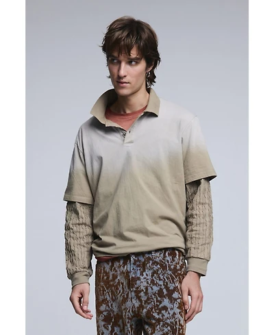 Desigual Men's Long-sleeve double polo shirt