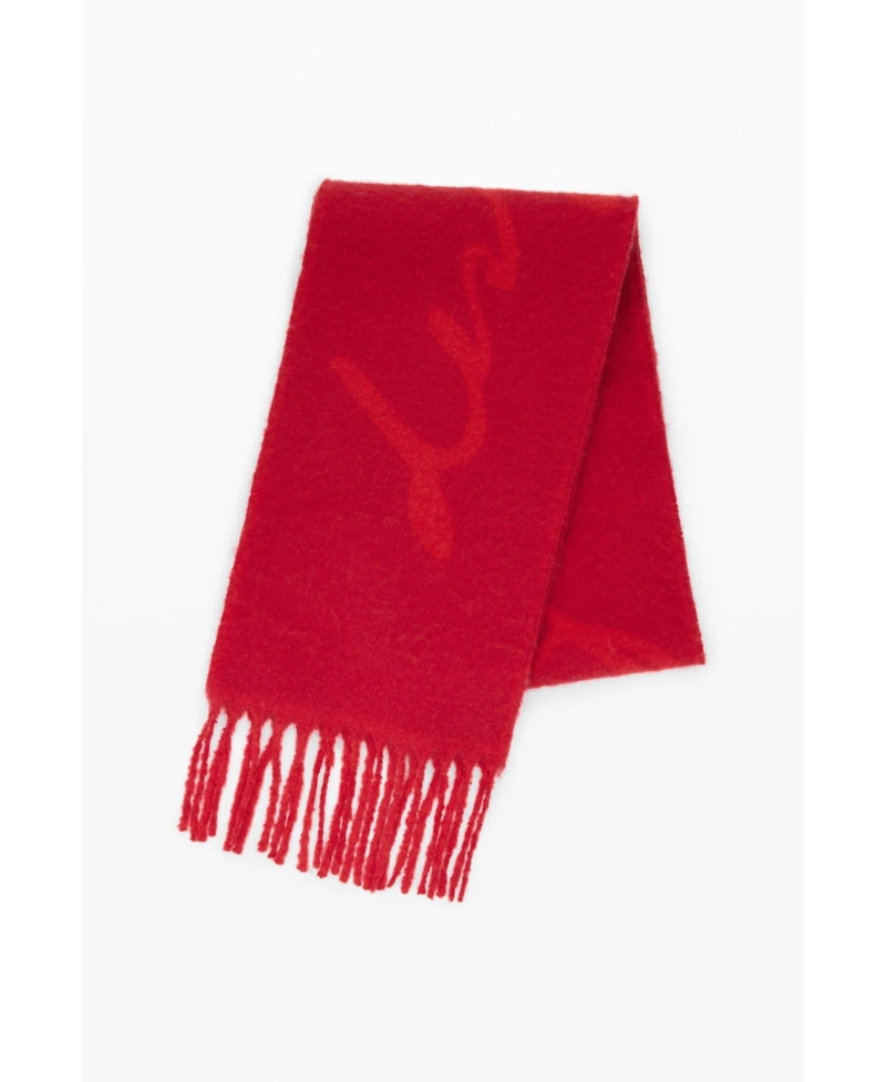 Desigual Women's Scarf with fringes