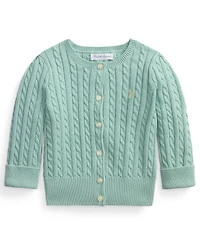 Polo Ralph Lauren Baby Girls' Crewneck Cardigan