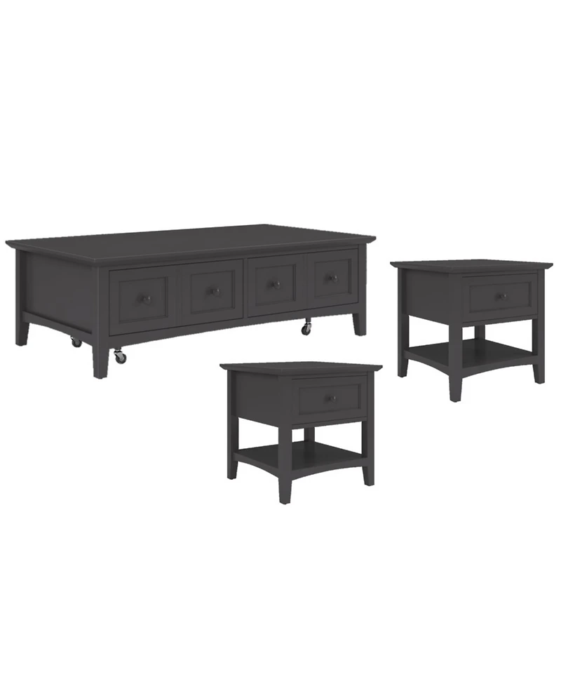 Hedworth Rectangle 3-Pc.Set