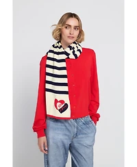 Elle Collection Striped Scarf