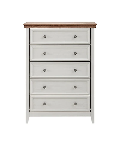 sumyeg 5-Drawer Modern Storage Cabinet Closet Organizer