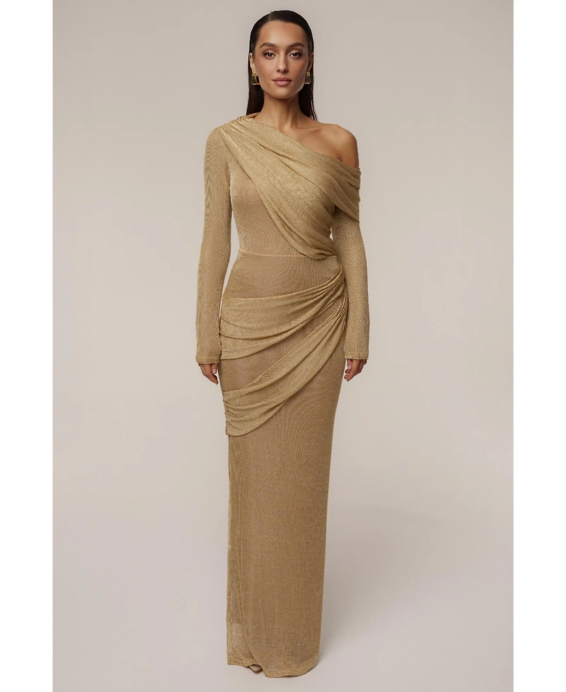 Jluxlabel Women's Opulent Metallic Bodysuit