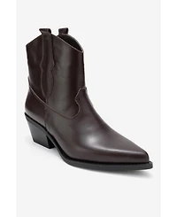 Forever & Always Shoes Women's Elia Leather Western Boot