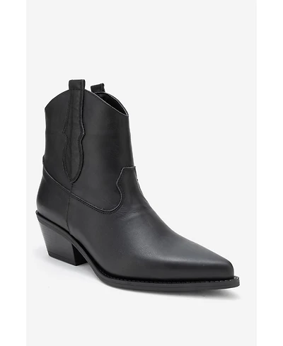 Forever & Always Shoes Women's Elia Leather Western Boot