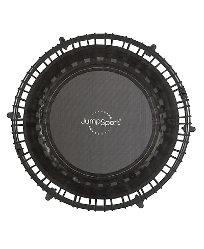 JumpSport 350f Indoor Lightweight 39-Inch Folding Fitness Trampoline, Black