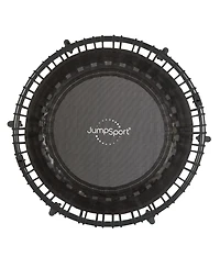 JumpSport 350f Indoor Lightweight 39-Inch Folding Fitness Trampoline, Black