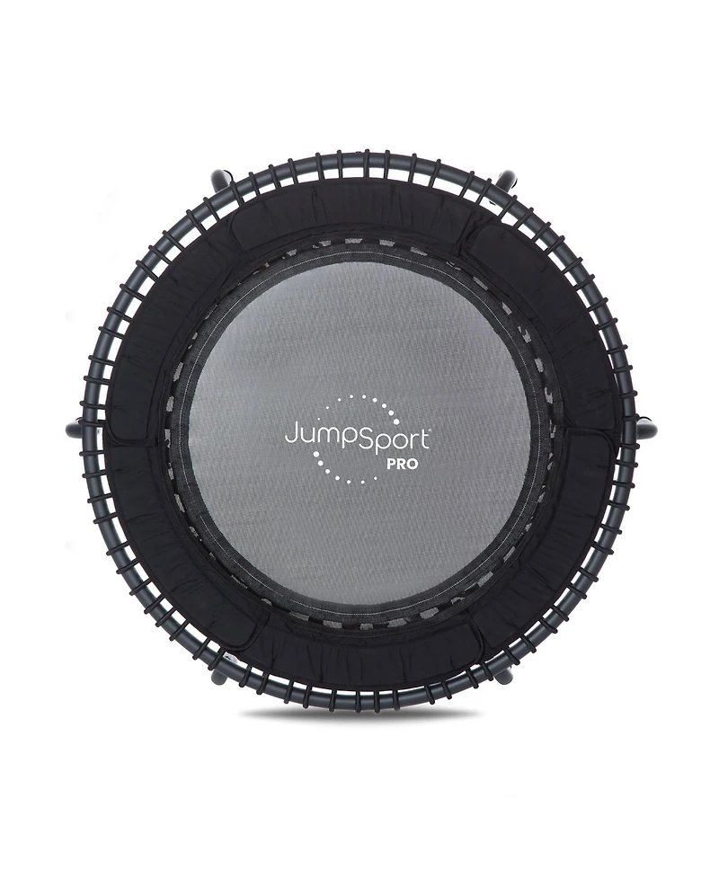 JumpSport 570 Pro Indoor Durable Lightweight 44-Inch Fitness Trampoline, Black