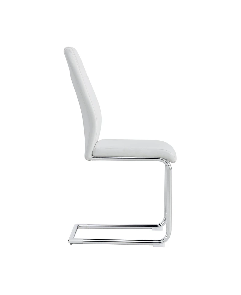 Streamdale Furniture Streamdale Modern Faux Leather Dining Chairs (Set of 6)