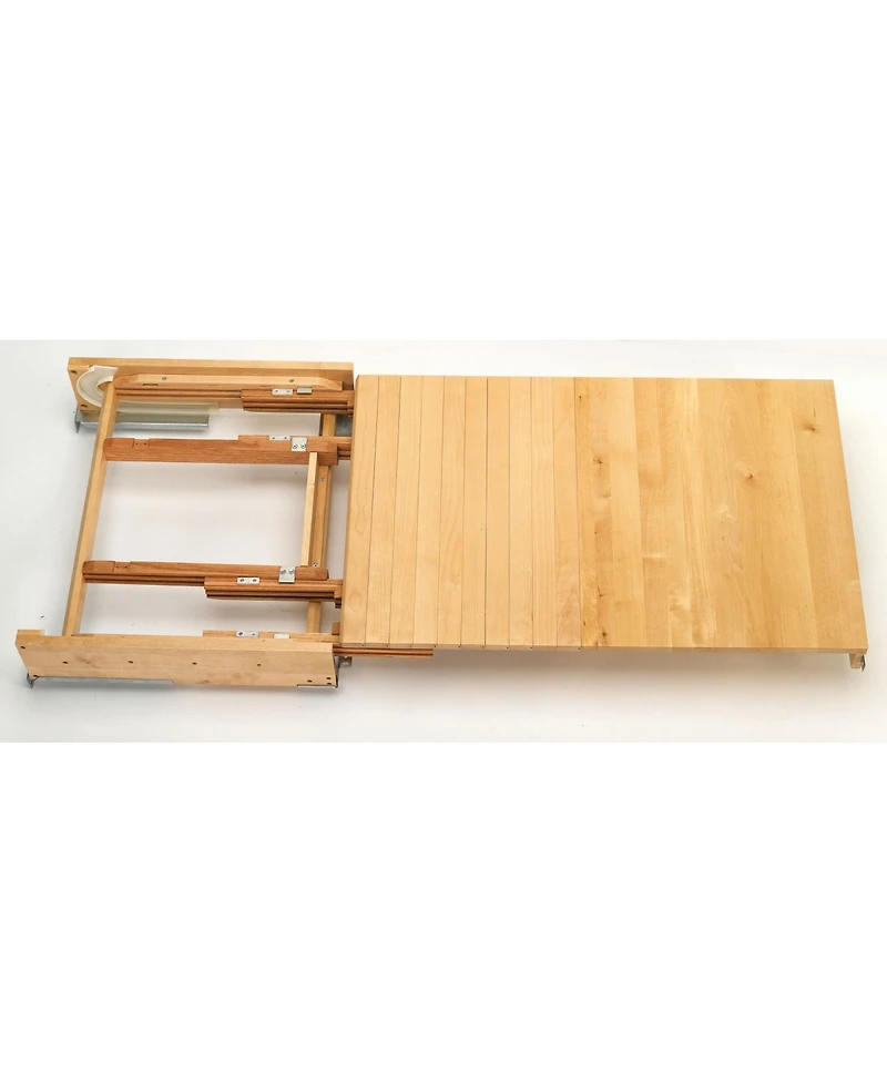 Rev-a-Shelf Pullout Wooden Counter Tambour Table for 21.77" Drawers, 4TT-2133-1