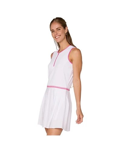 G Lifestyle Clothing Women's Quarter Zip Dress