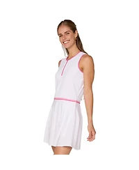 G Lifestyle Clothing Women's Quarter Zip Dress