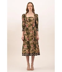 Celina Moon Women's Mirellie Midi Dress