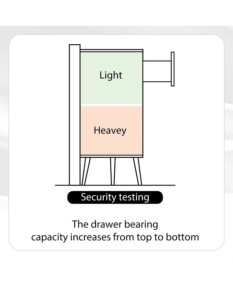 Streamdale Modern Rattan Dresser with 6 Drawers