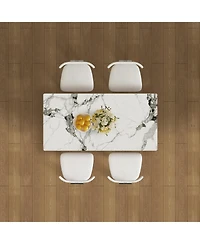 Streamdale 63" Modern Dining Table Set w/ Storage, Chairs Included