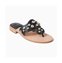 Jack Rogers Jacks Flat Jeweled Sandal