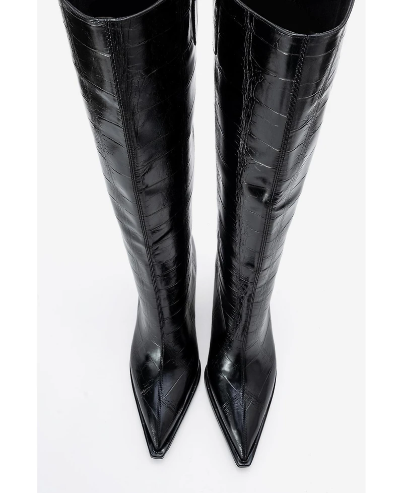 Prologue Shoes Women Lunelle Stiletto Knee High Boot