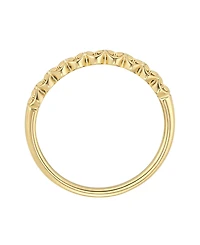 Macy's Diamond Ring (1/10 ct. t.w.) in 14k Gold Over Sterling Silver