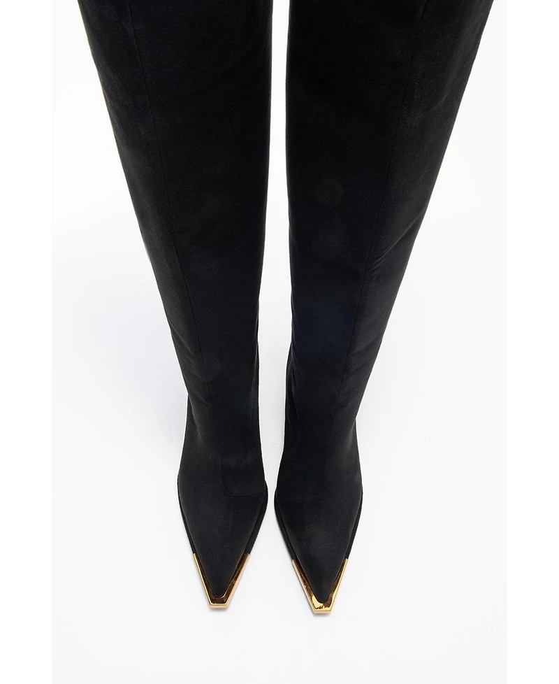 Prologue Shoes Women's Lexa Pointed Toe Knee High Boot