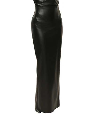 Jluxlabel Women's Ace Pu Leather Skirt