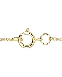 Macy's Sapphire (1 ct. t.w.) And Diamond (1/20 Pendant Necklace 14k White Gold (Also Available Emerald & Ruby)