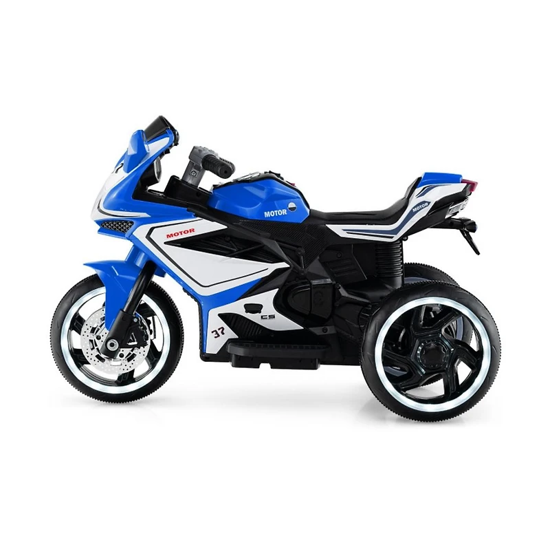 Hongge 6V Kids Ride On Motorcycle with Led Lights