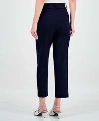 Bar Iii Women's Compression Tie Front Capris Pants, Created for Macy's