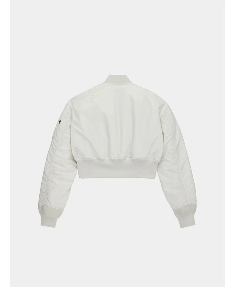 Alpha Industries Women's Cropped Ma-1 Flight Jacket W