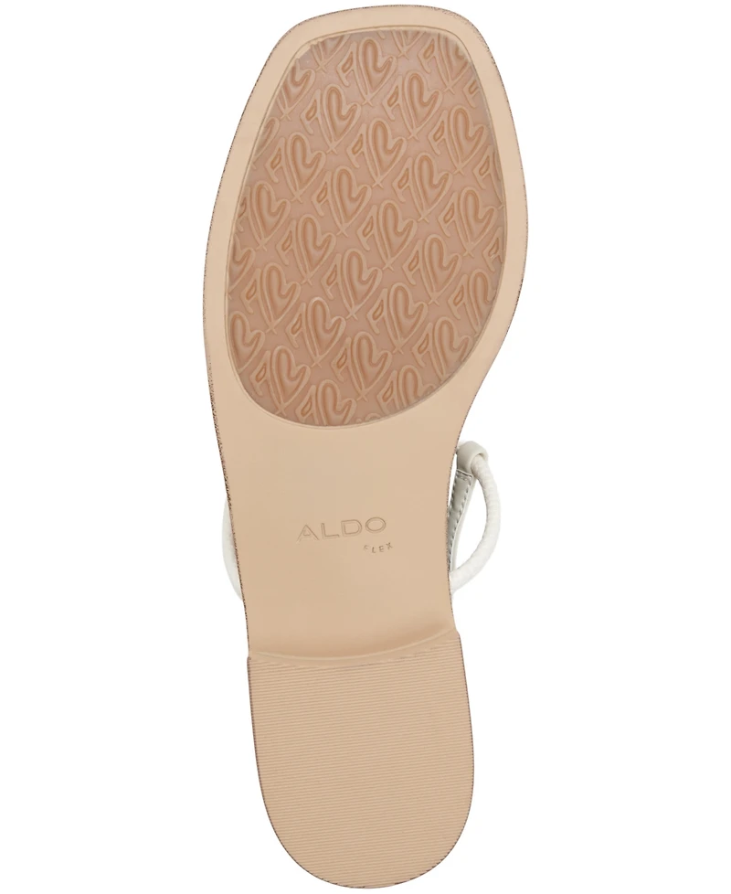 Aldo Women's Ebaeryn Square T-Strap Flat Sandals