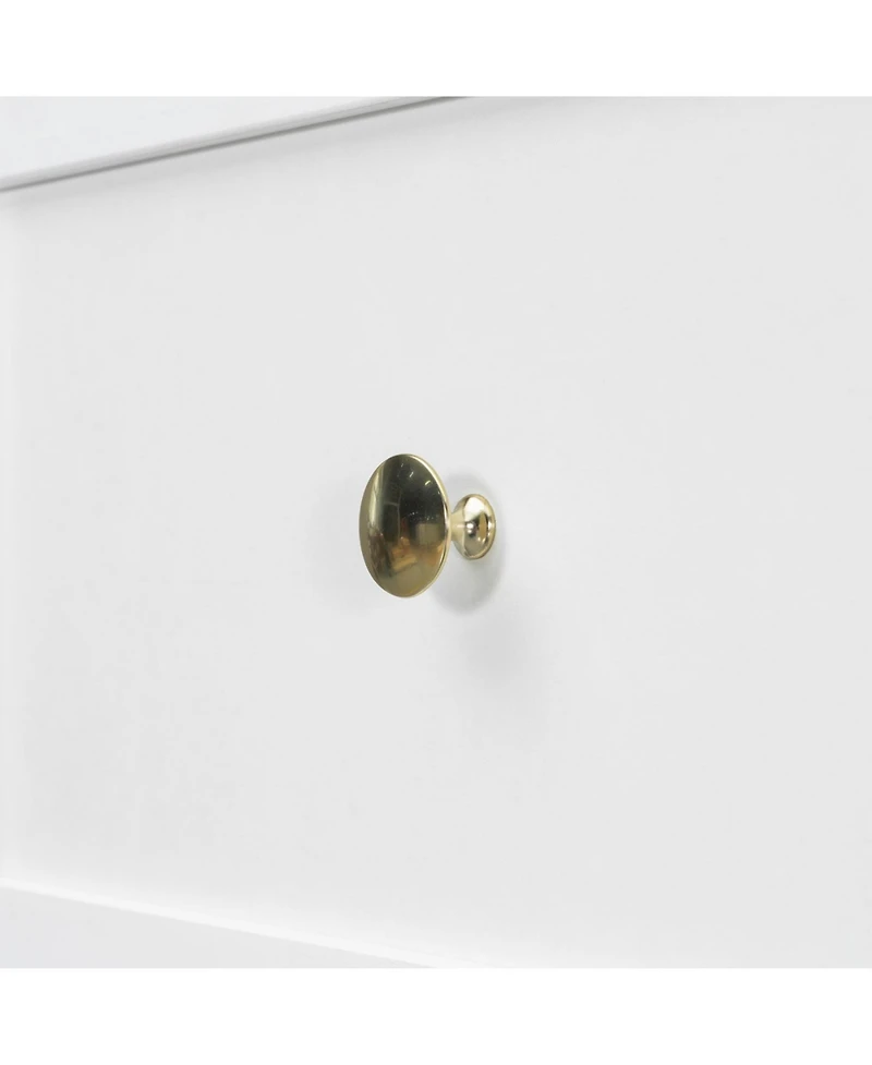 Streamdale Furniture Full Murphy Bed with Large Drawers, Gray