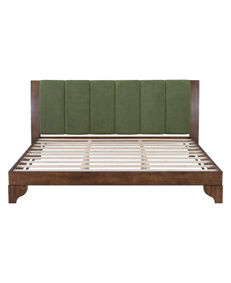 Streamdale Furniture Premium Pine Wood King Bed Frame with Headboard