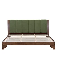 Streamdale Furniture Premium Pine Wood King Bed Frame with Headboard