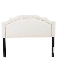 Streamdale Furniture Streamdale Button-Accented Headboard with Iron Legs