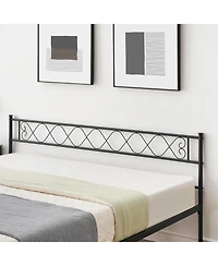 gaomon Modern Bed Frame, Metal Platform with Headboard and Footboard
