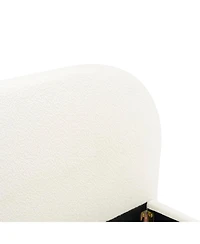 Streamdale Furniture Velvet Soft Bed - Light Luxury Queen Bed